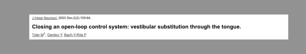 Correlazione vertigini e neuroscienza